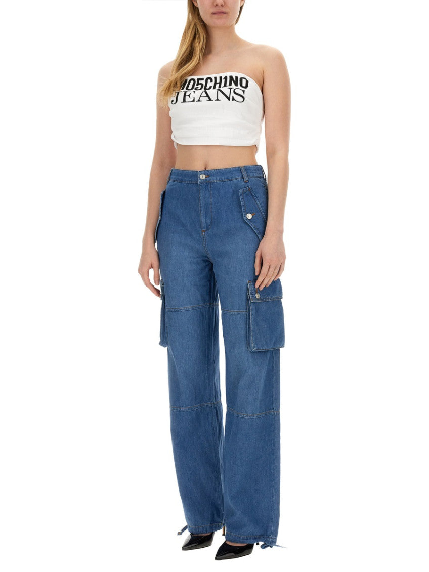 Blue Regular High Rise Jeans 3