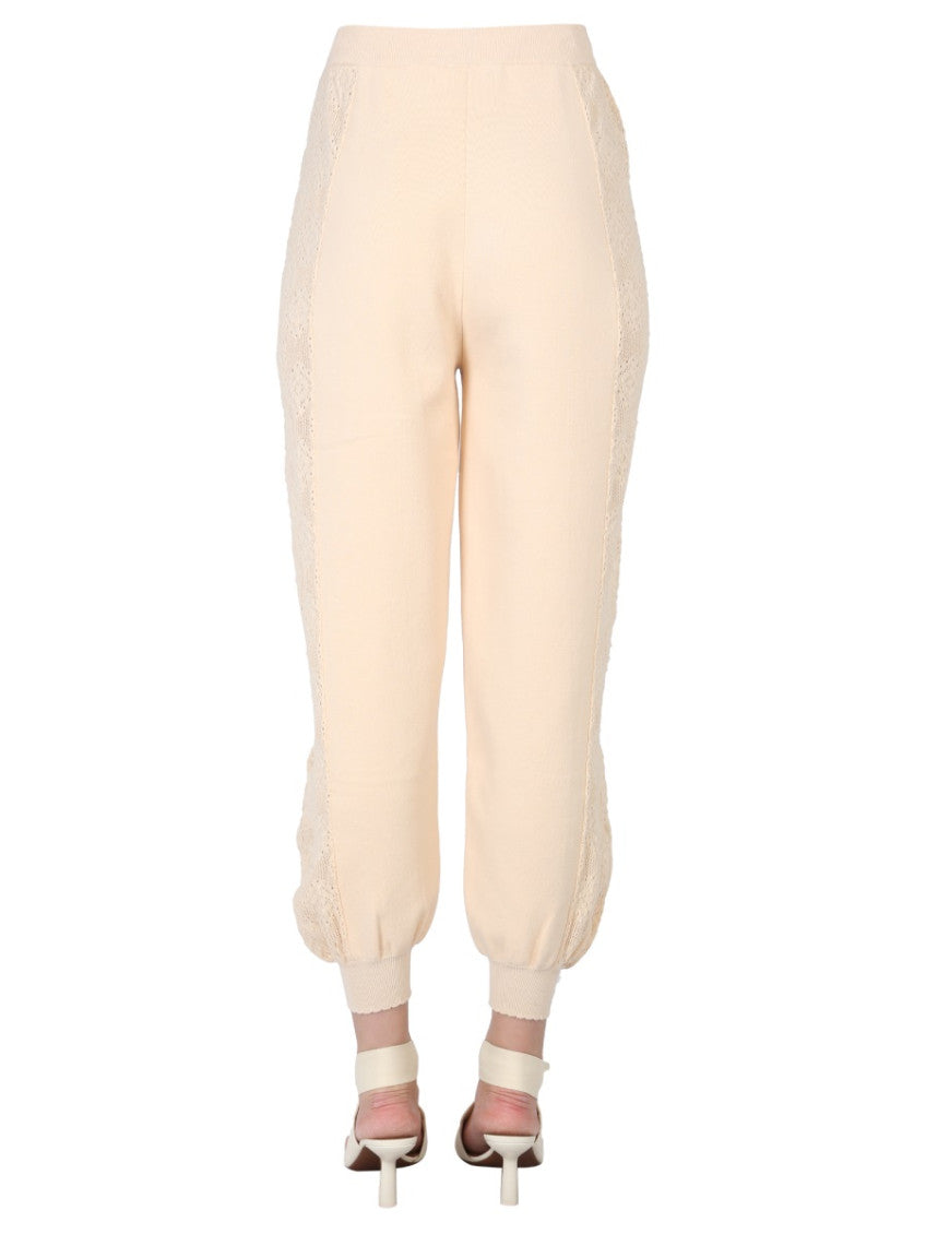 White Relaxed Joggers Pant 2
