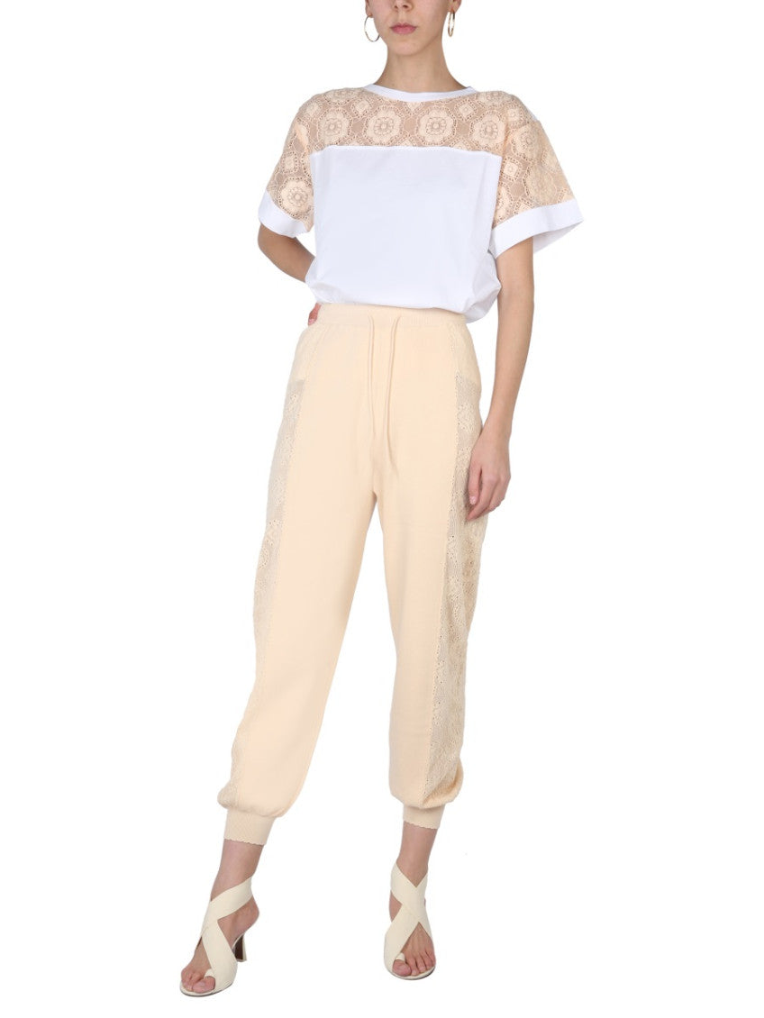 White Relaxed Joggers Pant 3