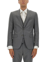 Grey Notched Lapel Jacket 1