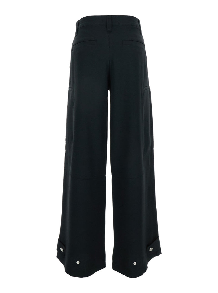 Black Loose Cargo Pants 2