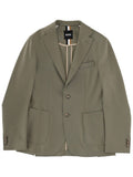 Green Notched Lapel Jacket 1