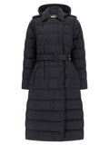 Black Quilted Shirt Collar Jacket 1