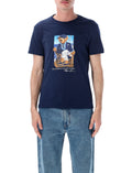 Navy Blue Crew Neck T-Shirt 1