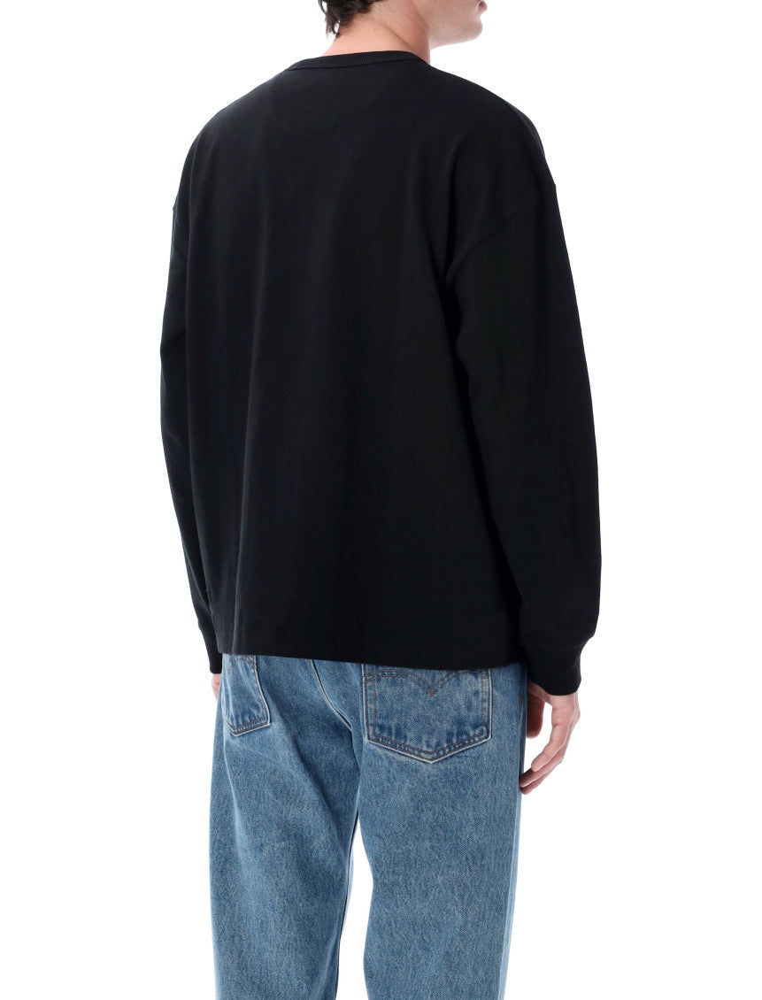 Black Crew Neck Sweatshirt 2