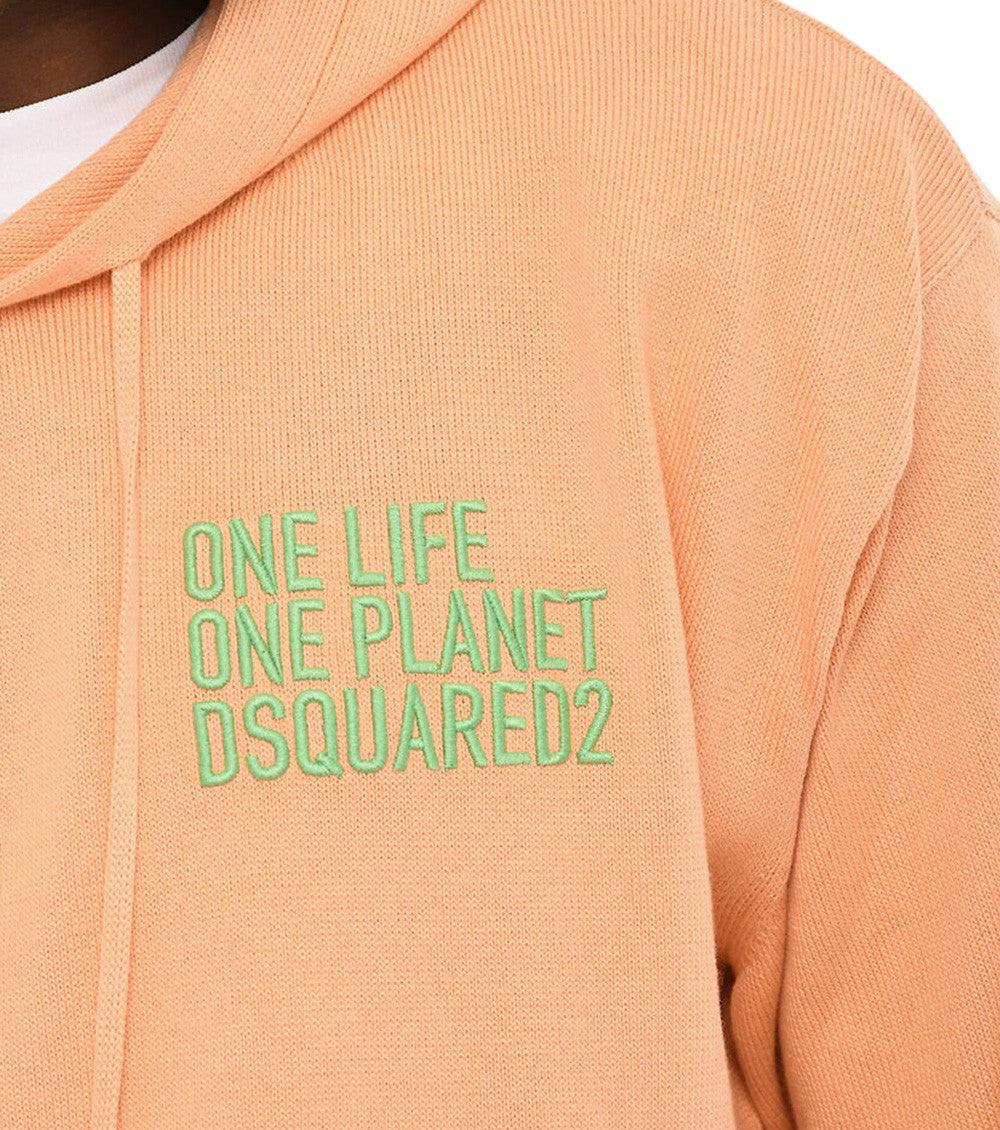 Peach Logo Hoodie 3