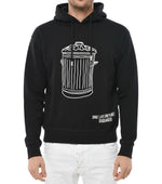 Black Graphic Hoodie 1