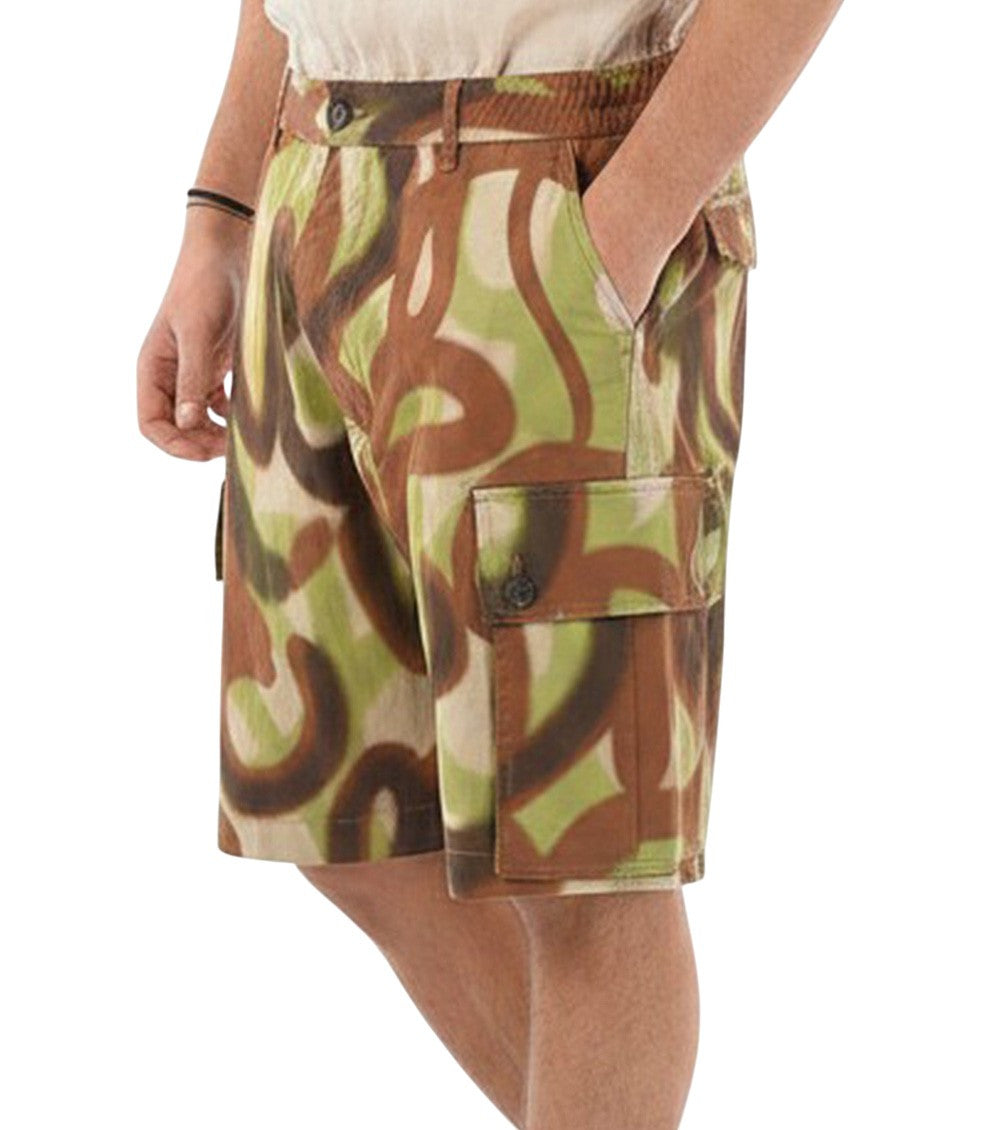Multicolor Abstract Shorts 2
