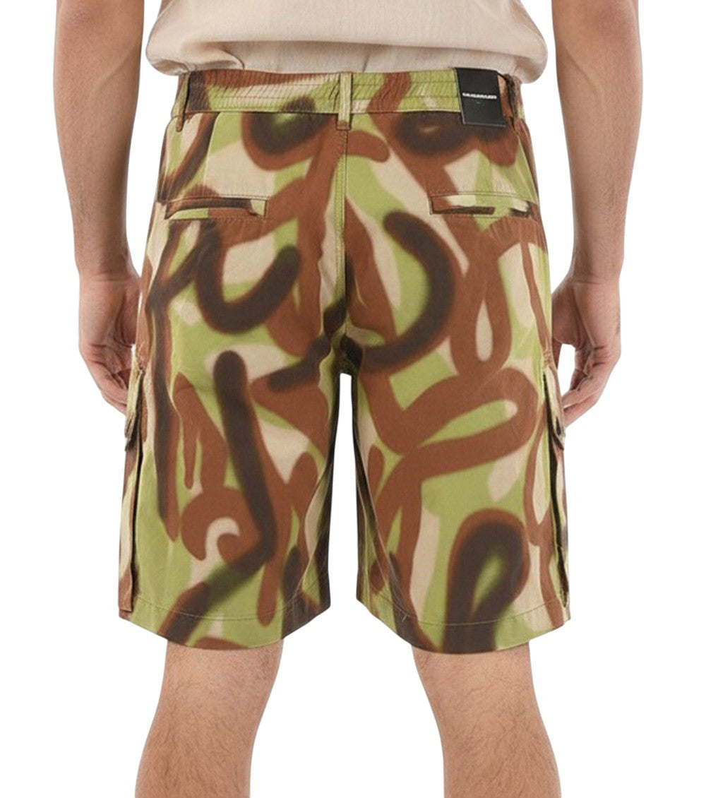 Multicolor Abstract Shorts 3