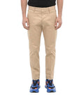 Beige Regular Chinos Pants 1