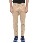 Beige Regular Chinos Pants 1