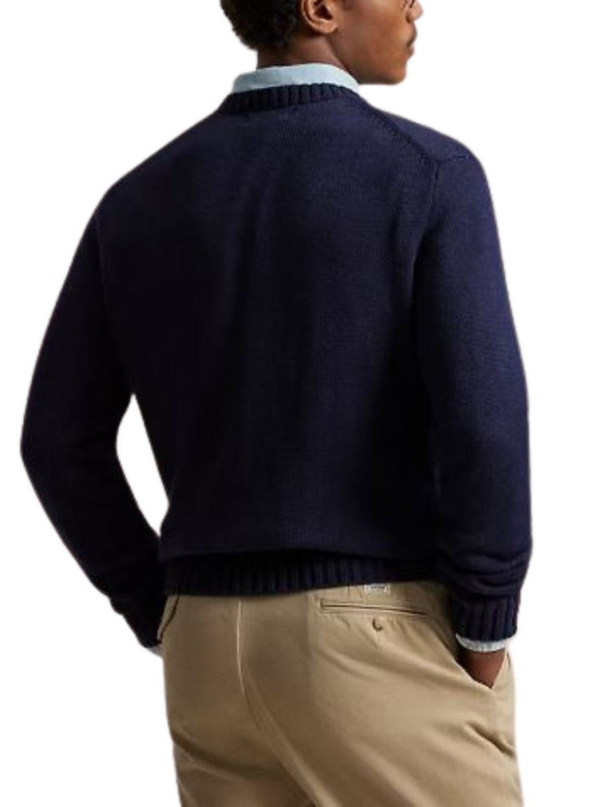 Navy Blue Logo Sweater 3