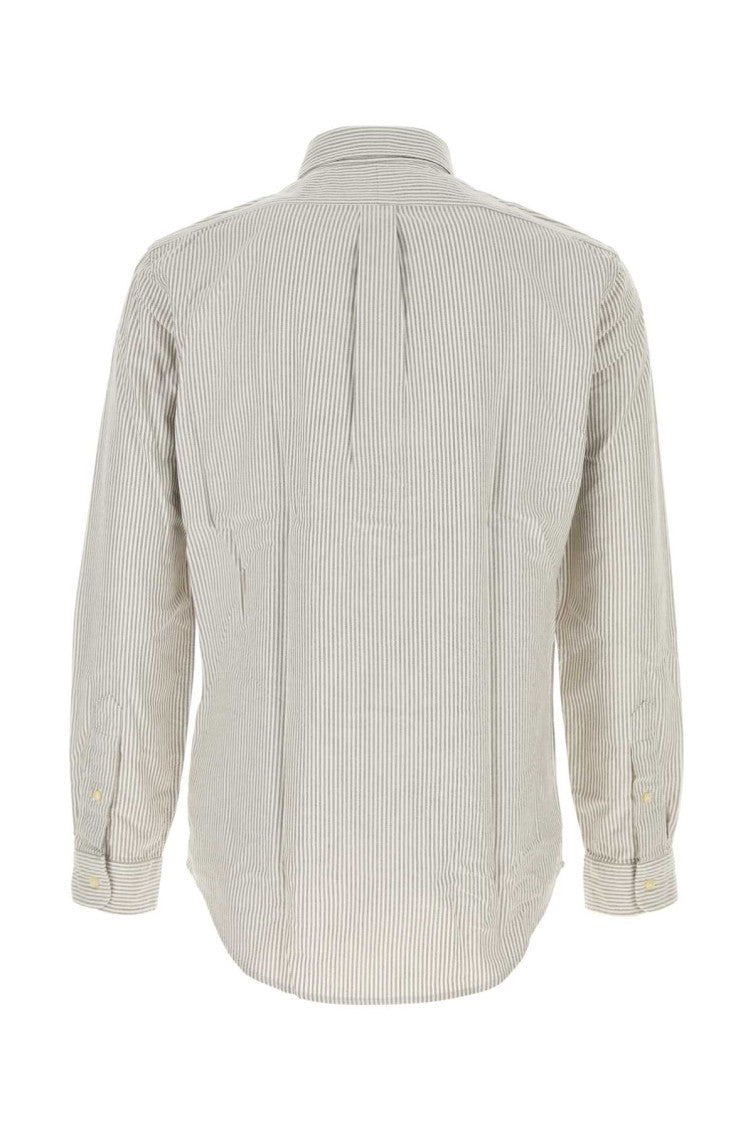 Light Brown Stripes Shirt 2