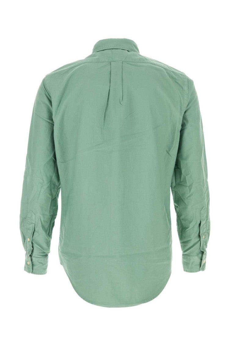 Green Regular Logo Shirt 2