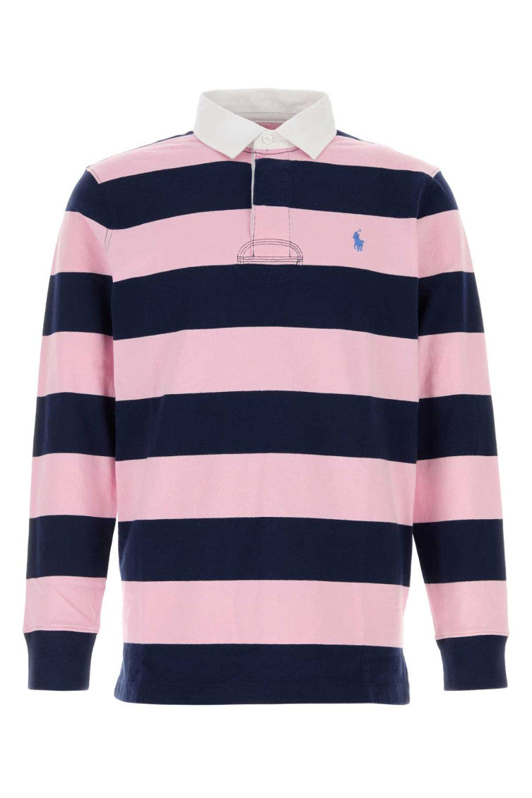 Pink Shirt Collar Polo 1
