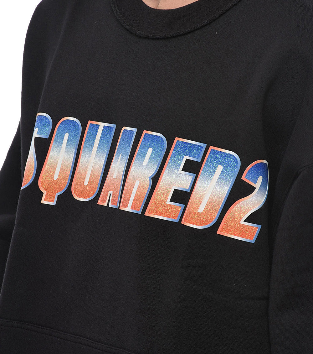 Black Crew Neck Sweatshirt 3