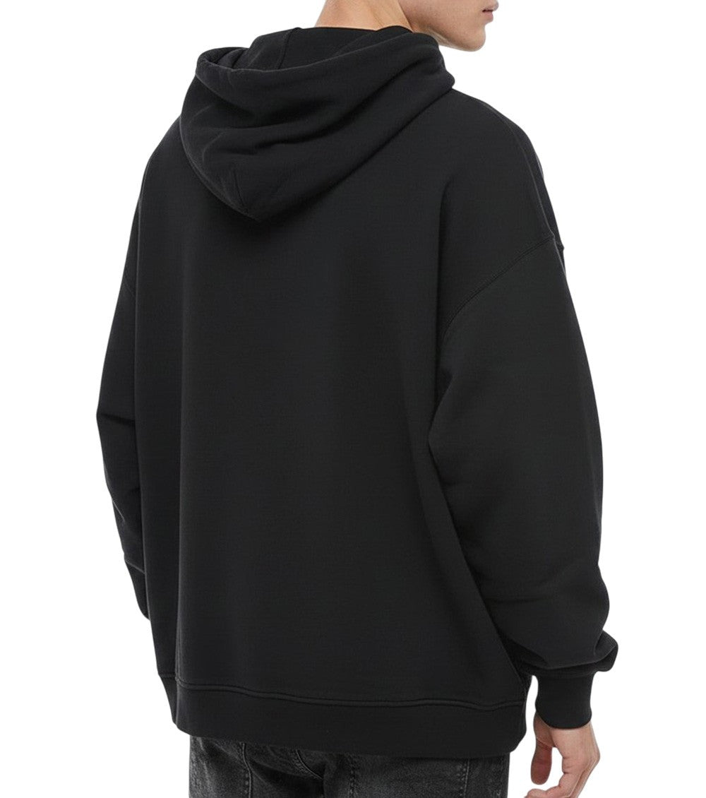 Black Graphic Logo Hoodie 2
