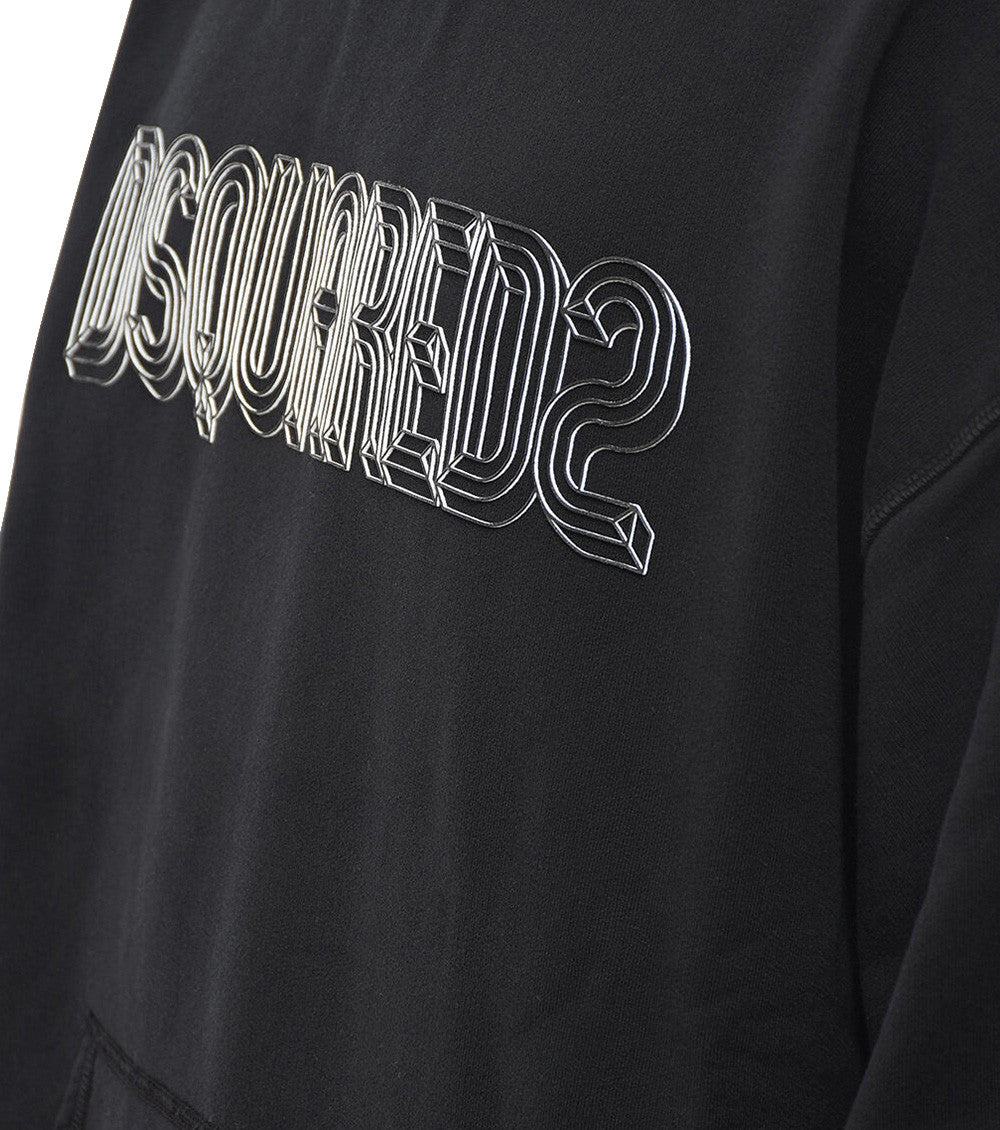 Black Crew Neck Sweatshirt 3