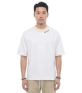 White Crew Neck T-Shirt 1
