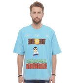 Sky Blue Graphic T-Shirt 1