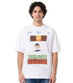 White Crew Neck T-Shirt 1