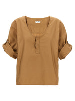 Beige Twill Blouse 1