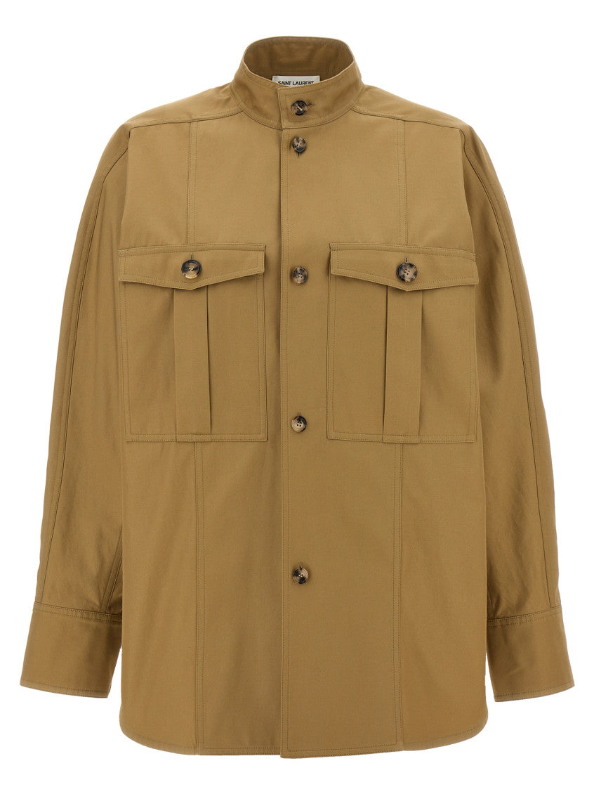 Beige Saharienne Shirt 1