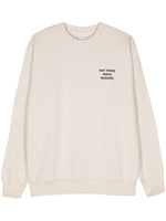 Beige Sweatshirt with logo 1