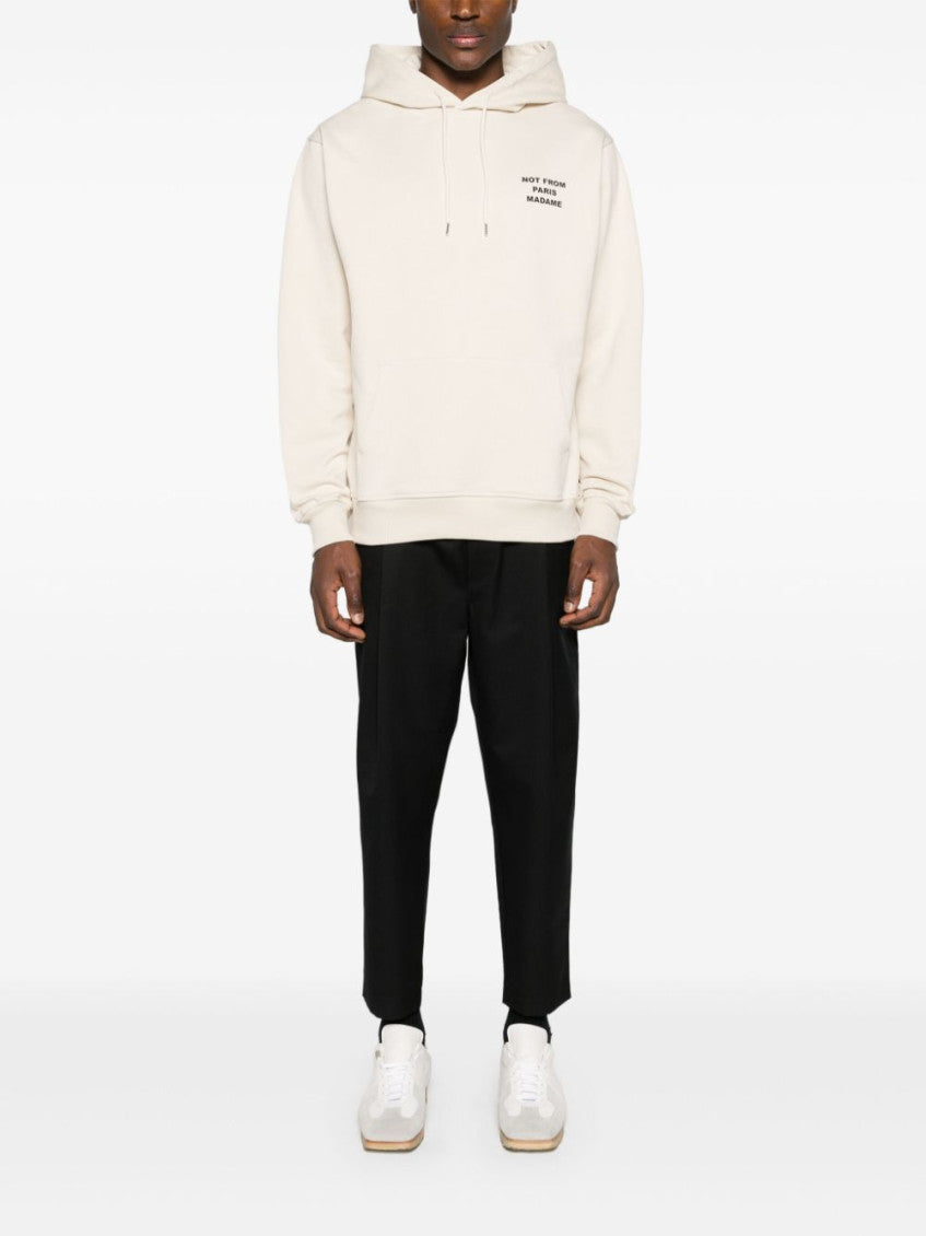 Beige Sweatshirt with logo 2