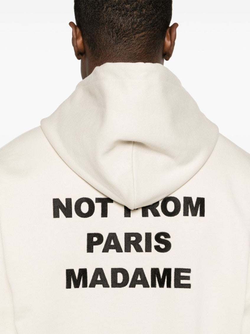 Beige Sweatshirt with logo 3