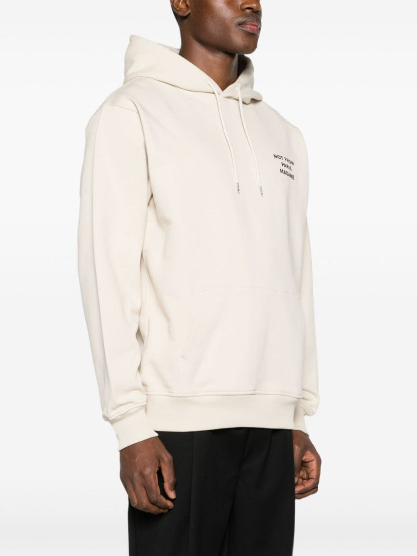 Beige Sweatshirt with logo 4