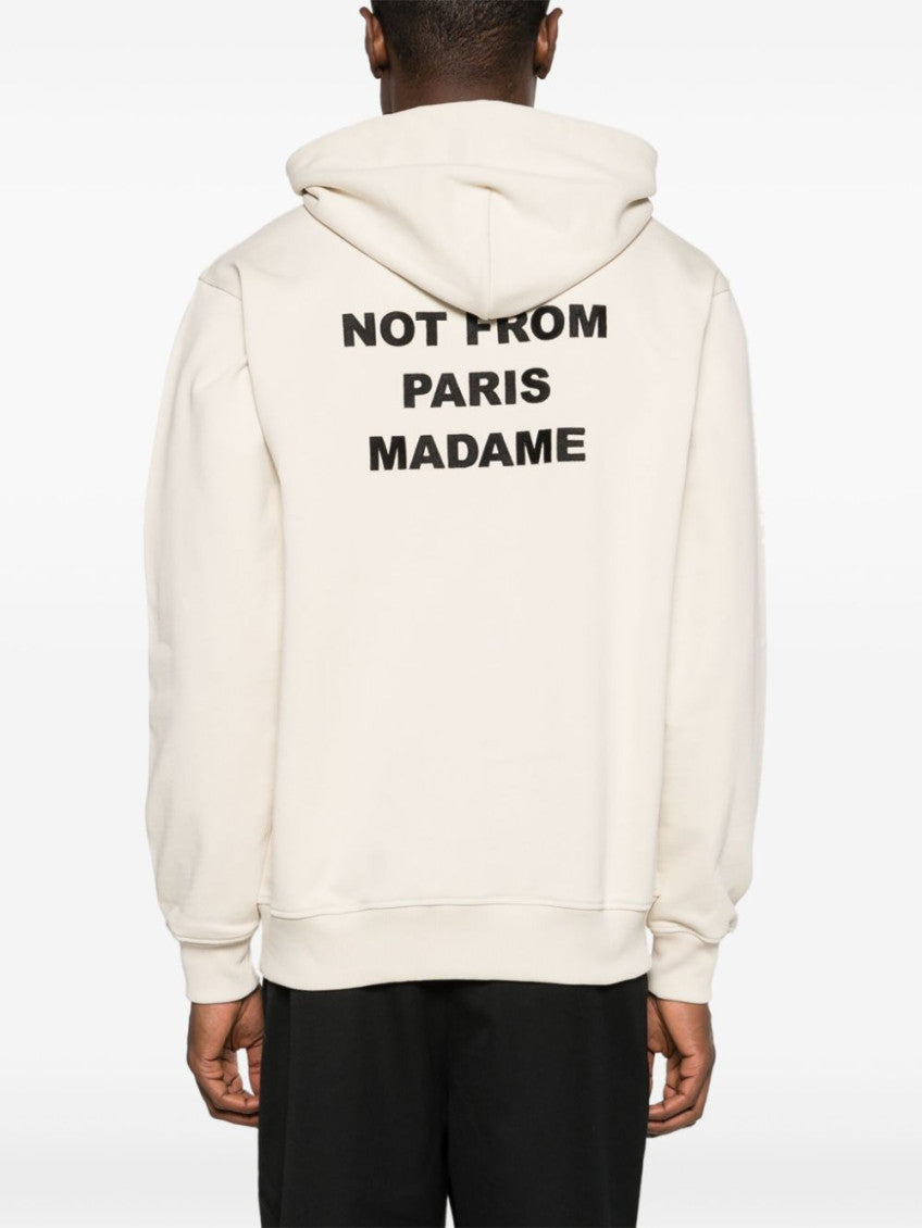 Beige Sweatshirt with logo 5