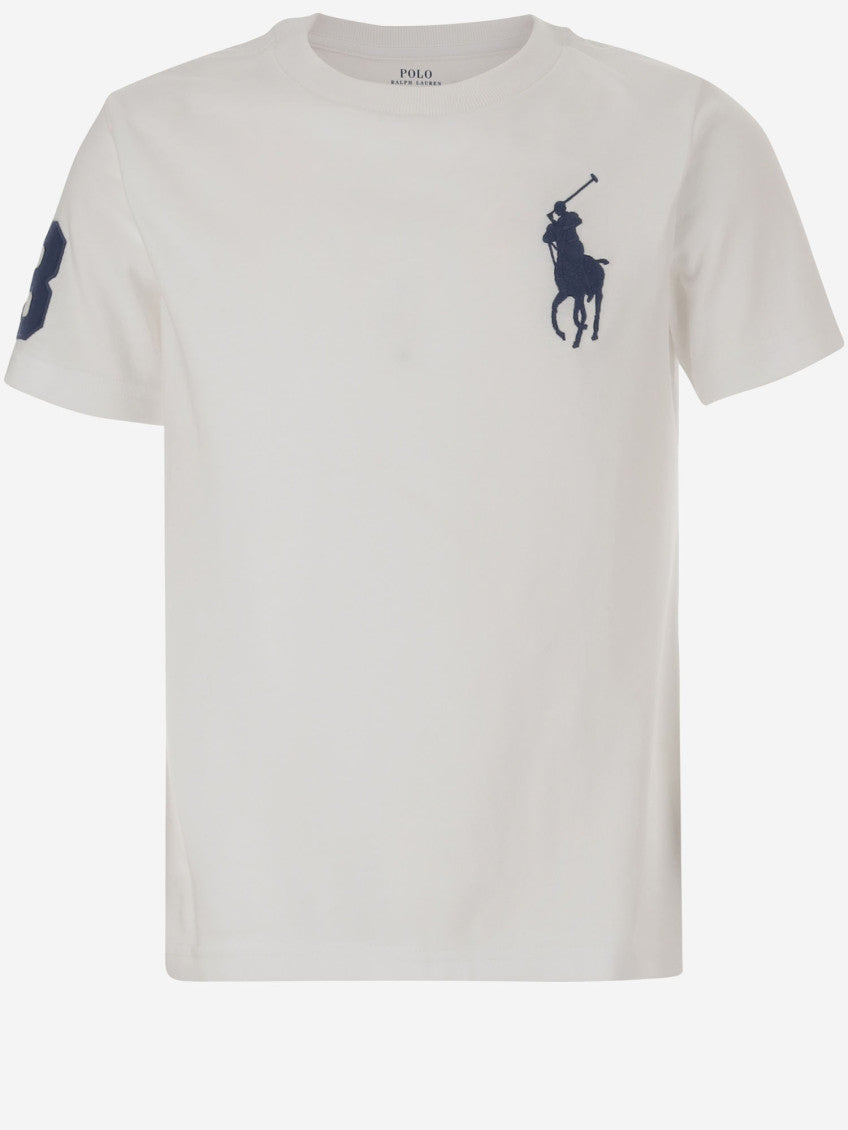 Boys White Logo T-Shirt 1