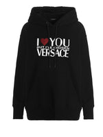 Black Graphic Hood Sweatshirt 1