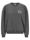 Grey Logo Crew Neck Sweatshirt 1