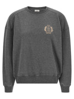 Grey Logo Crew Neck Sweatshirt 1