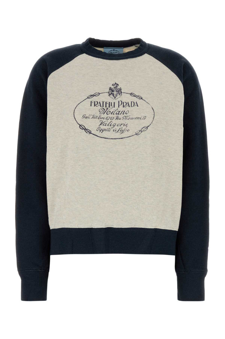 Multicolor Graphic Crew Neck Sweatshirt 1