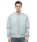 Light Blue Bomber Jacket 1
