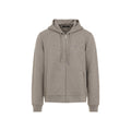 Beige Paisley Print Hoodie 1