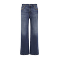 Blue High Rise Jeans 1