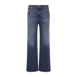 Blue High Rise Jeans 1