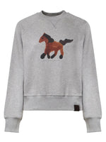 Grey Crew Neck Sweatshirt 1