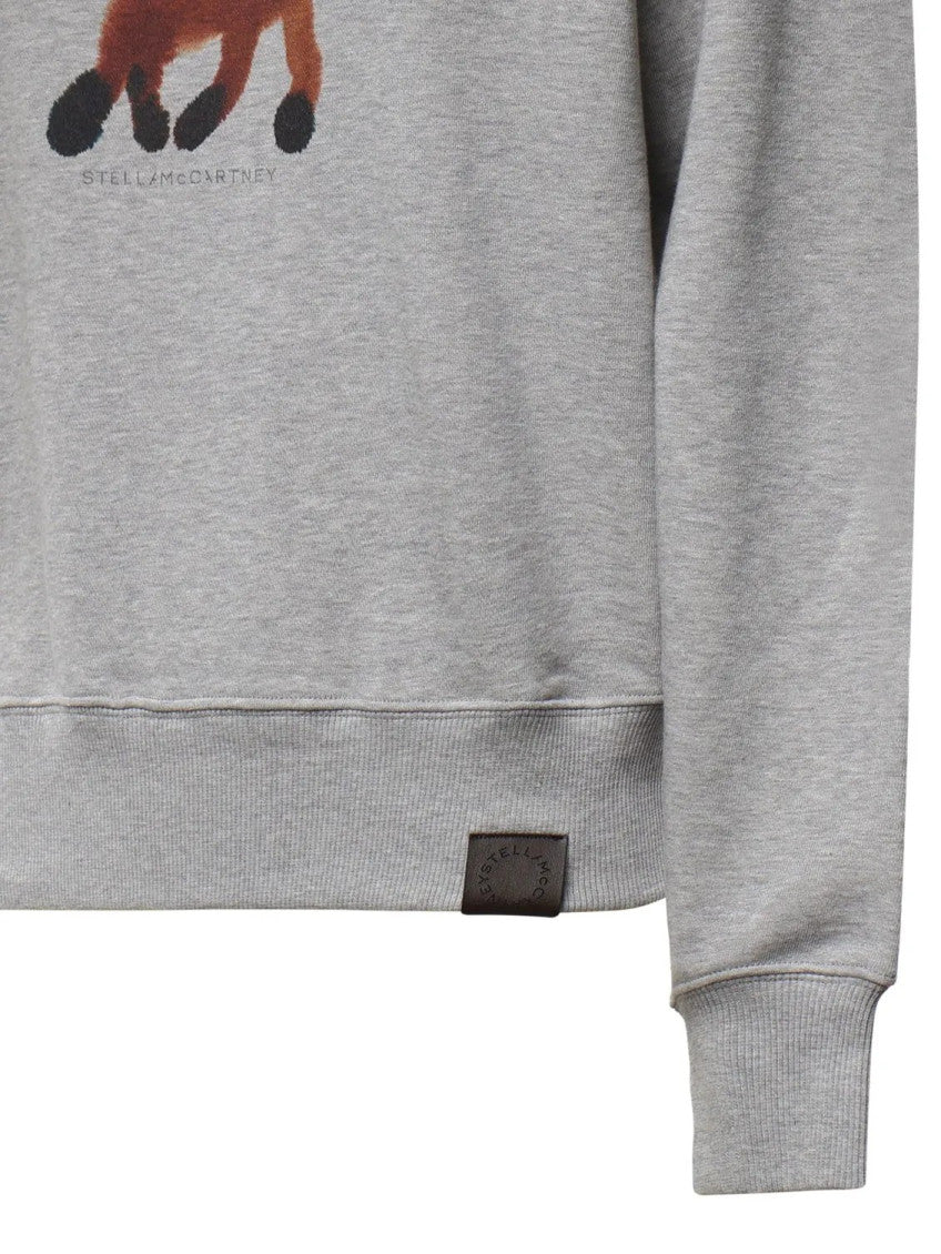 Grey Crew Neck Sweatshirt 3
