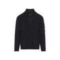 Black Mock Collar Sweater 1