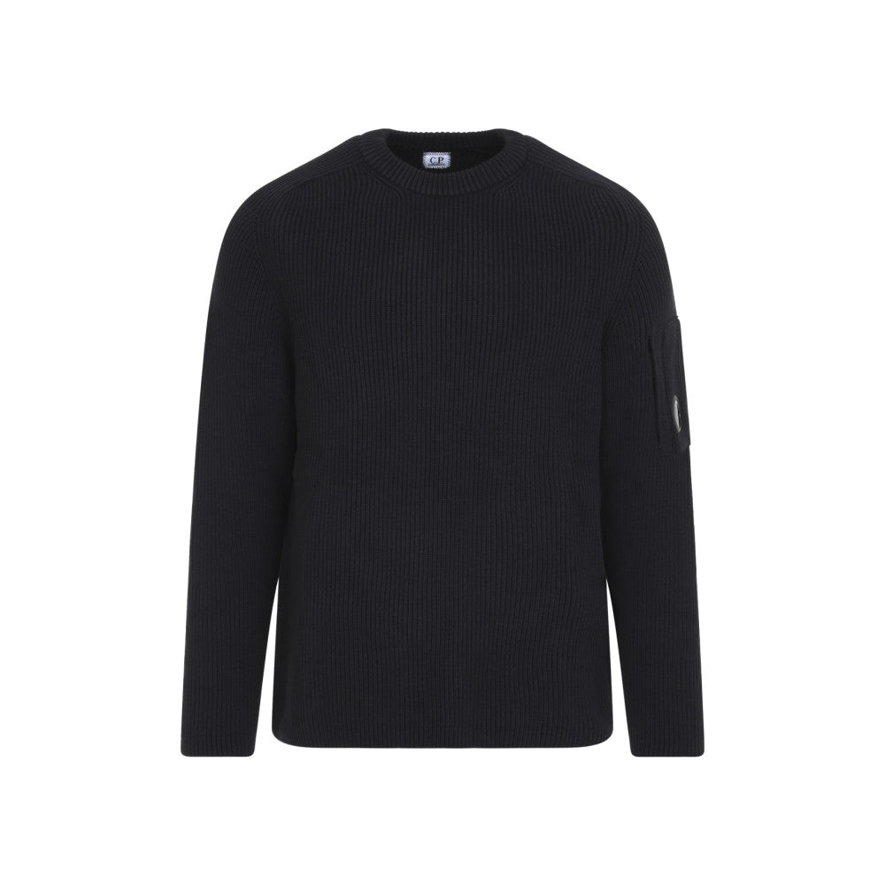 Black Crew Neck Sweater 1