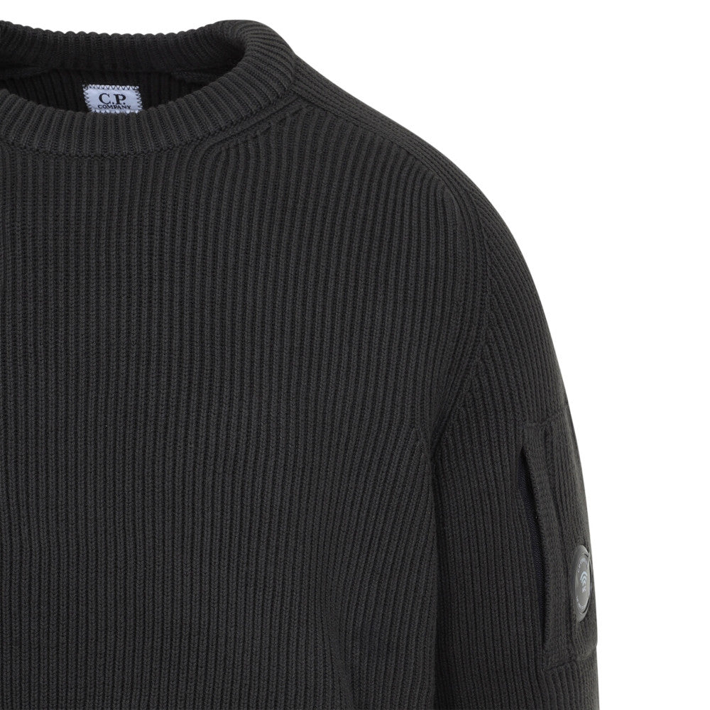 Dark Grey Knitted Sweater 3
