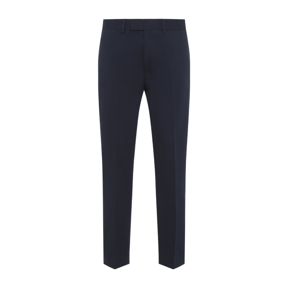 Navy Blue Slim Pants 1