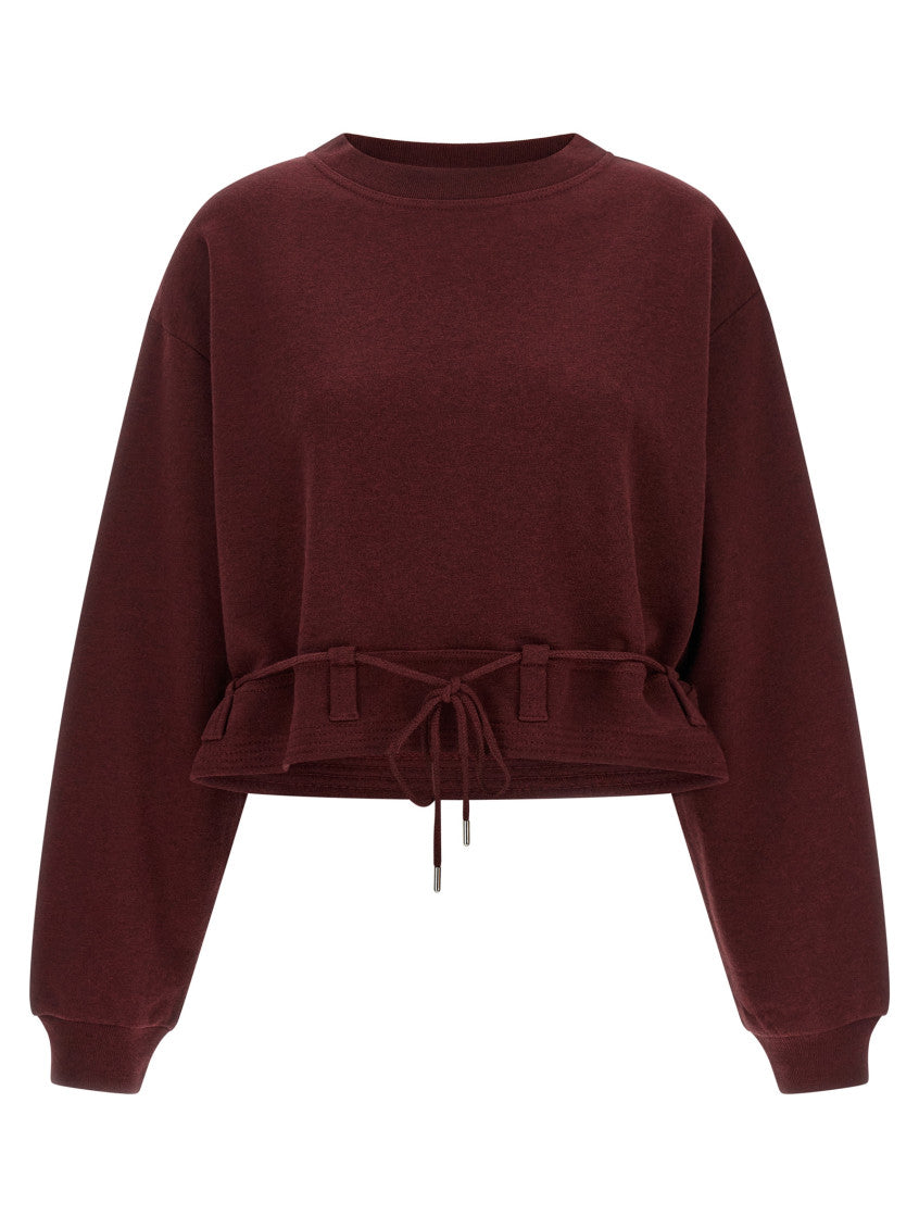 Maroon Crew Neck Sweatshirt 1