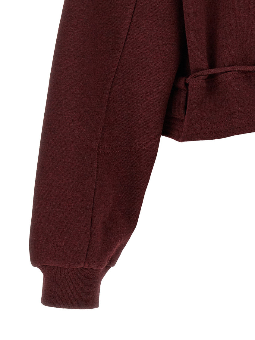 Maroon Crew Neck Sweatshirt 4