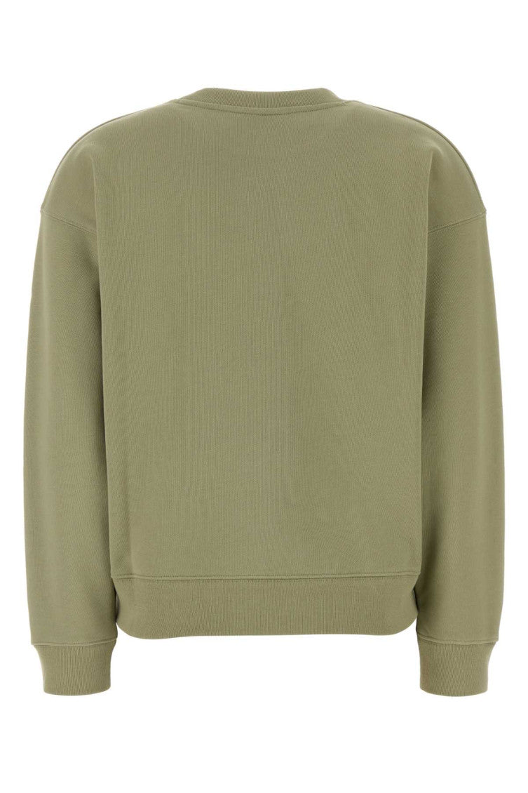 Green Crew Neck Sweatshirt 2